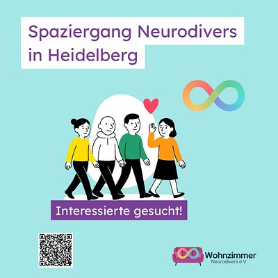 Spaziergang Neurodivers Heidelberg (Instagram Post)