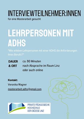 Lehrpersonen mit ADHS