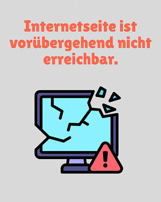 Internetseite ist vorübergehend nicht erreichbar.
