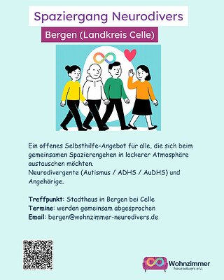 Bergen Spaziergang Neurodivers